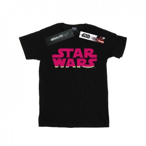 Star Wars heren watermeloen logo T-shirt