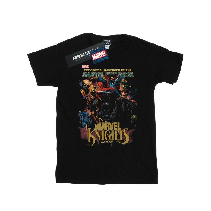 Marvel Heren Het officiële handboek van het  Universe T-shirt