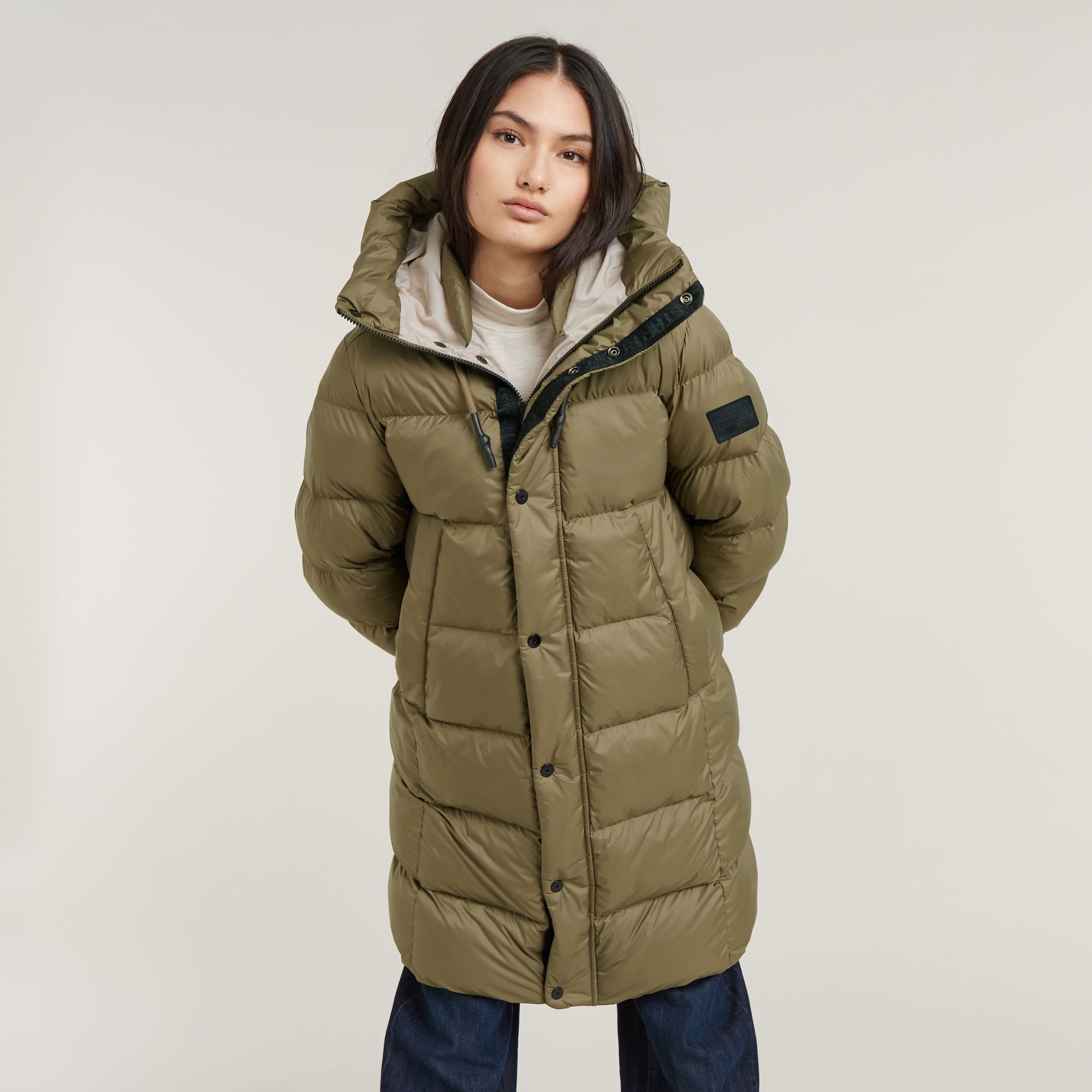 G-Star RAW Whistler Parka Puffer - Groen - Dames