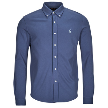 Polo Ralph Lauren Overhemd Lange Mouw  CHEMISE AJUSTEE COL BOUTONNE EN POLO FEATHERWEIGHT