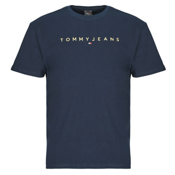 Tommy Jeans T-shirt Korte Mouw  TJM REG GOLD LINEAR LOGO TEE EXT