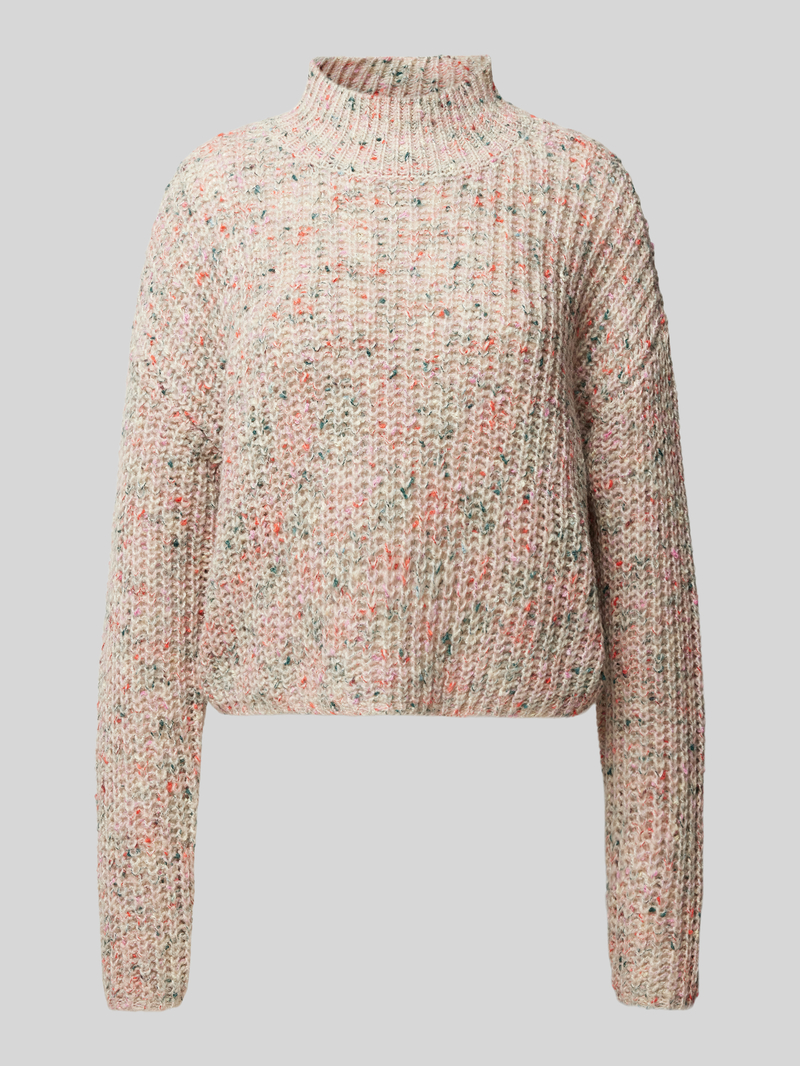 Only Comfort fit gebreide pullover met wol in meerkleurig, gemêleerd tricot, model 'SPRINKLE'