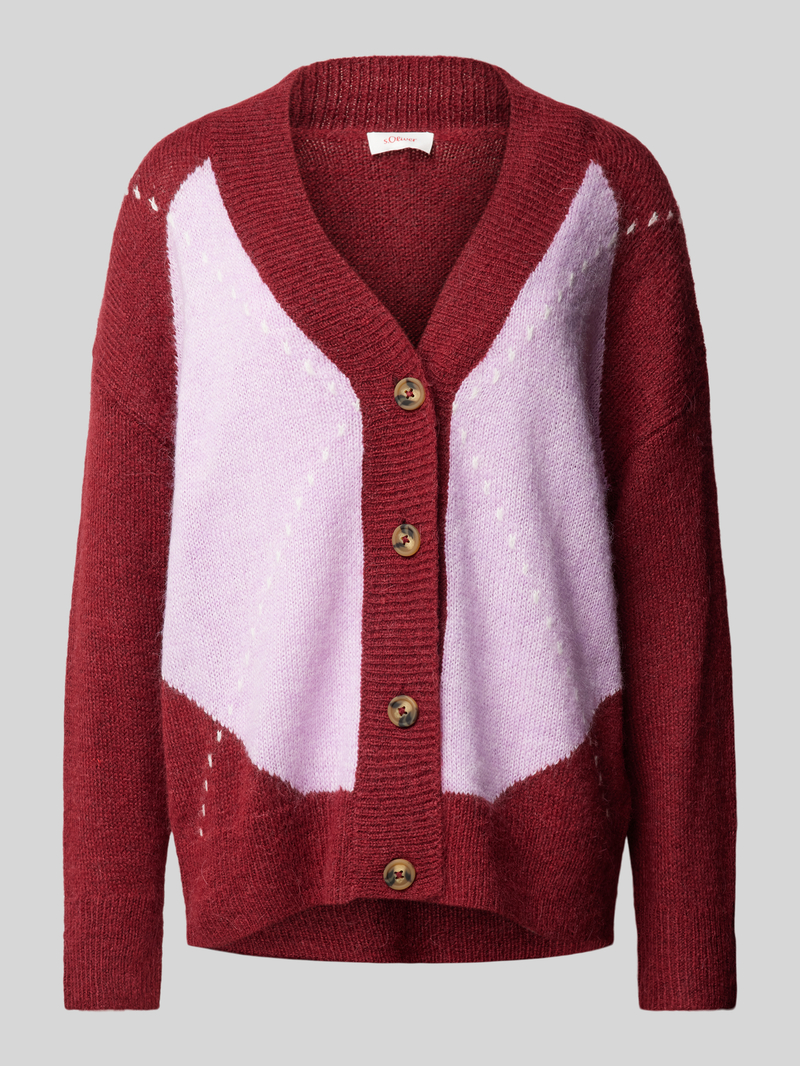 S.Oliver RED LABEL Gebreide pullover met ribboorden