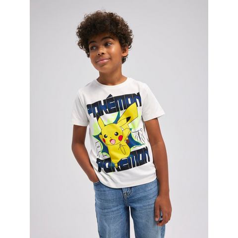 Name It Shirt met print NKMMACI POKEMON SS TOP NOOS BFU