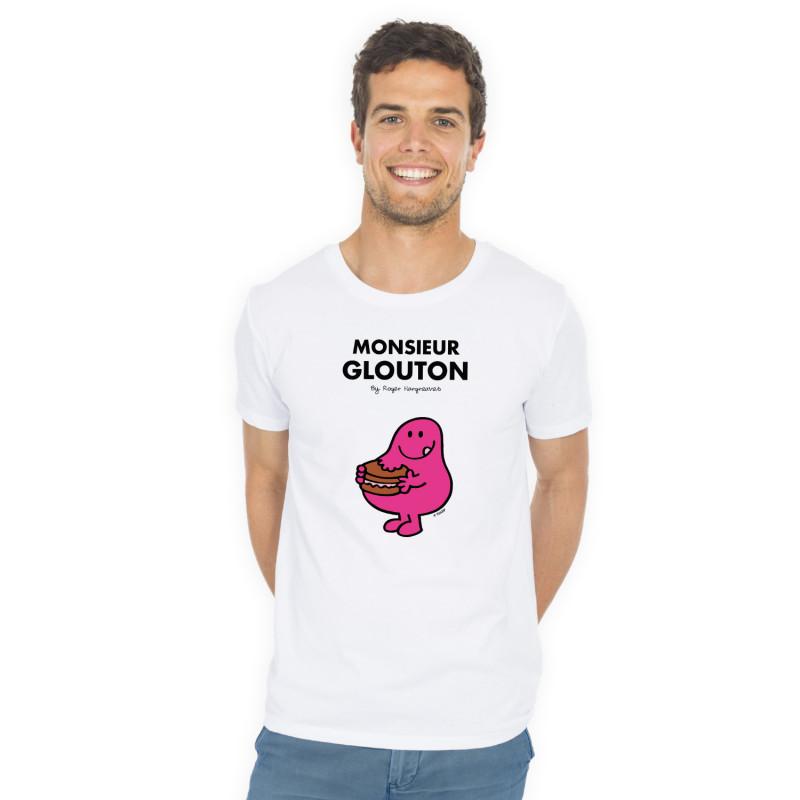 Monsieur Madame Heren T-shirt - MONSIEUR GLOUTON