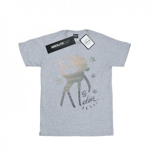 Disney Heren Bambi Winter Herten T-shirt