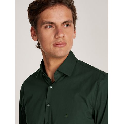 Calvin Klein Businessoverhemd POPLIN STRETCH SLIM SHIRT