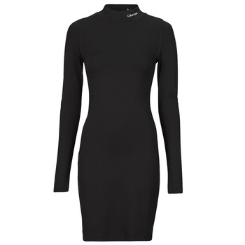 Calvin Klein Jeans Korte Jurk  LOGO ELASTIC MILANO DRESS