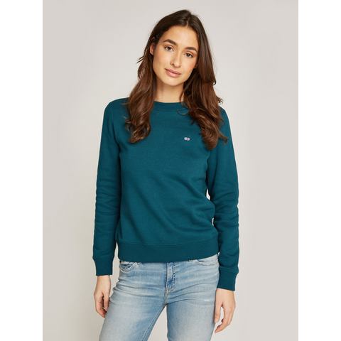 TOMMY JEANS Sweatshirt Regular Flag met geborduurd logo