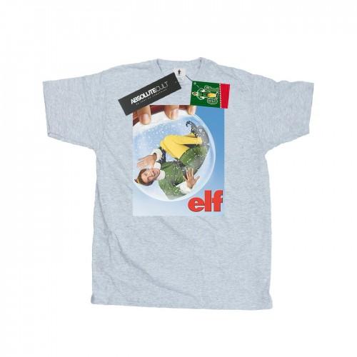 Elf heren sneeuwbol poster T-shirt