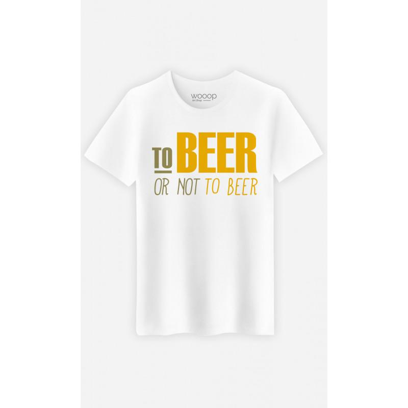 Le Roi du Tshirt T-shirt Homme - TO BEER OR NOT TO BEER