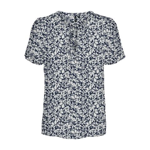 Vero Moda Shirt VMMENNY STRING SS TOP WVN GA