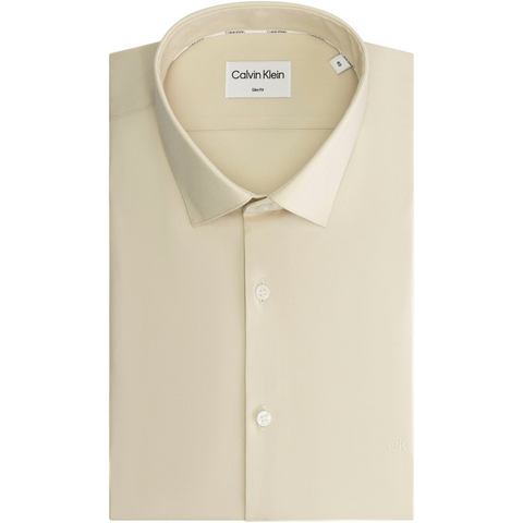 Calvin Klein Businessoverhemd POPLIN STRETCH SLIM SHIRT