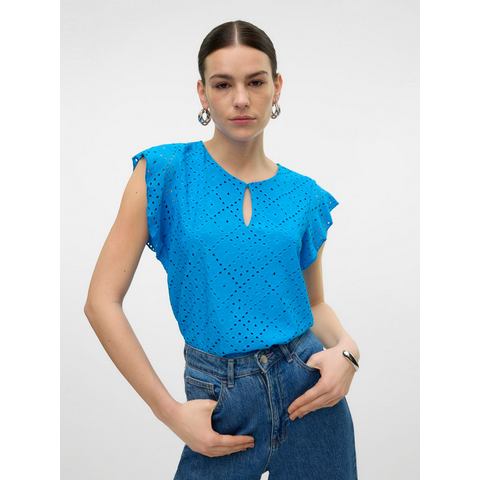 Vero Moda Shirt met korte mouwen VMTASSA SS O-NECK TOP JRS GA