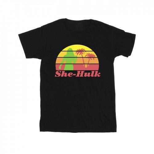 Marvel Heren She-Hulk: Advocaat Sunset Flex T-shirt