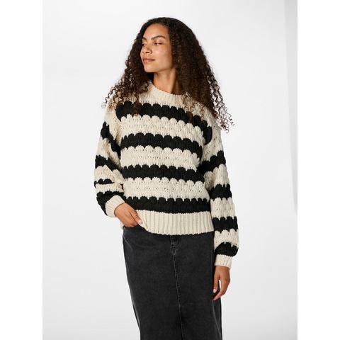 Y.A.S Gebreide trui YASBUBBA LS KNIT PULLOVER S. NOOS