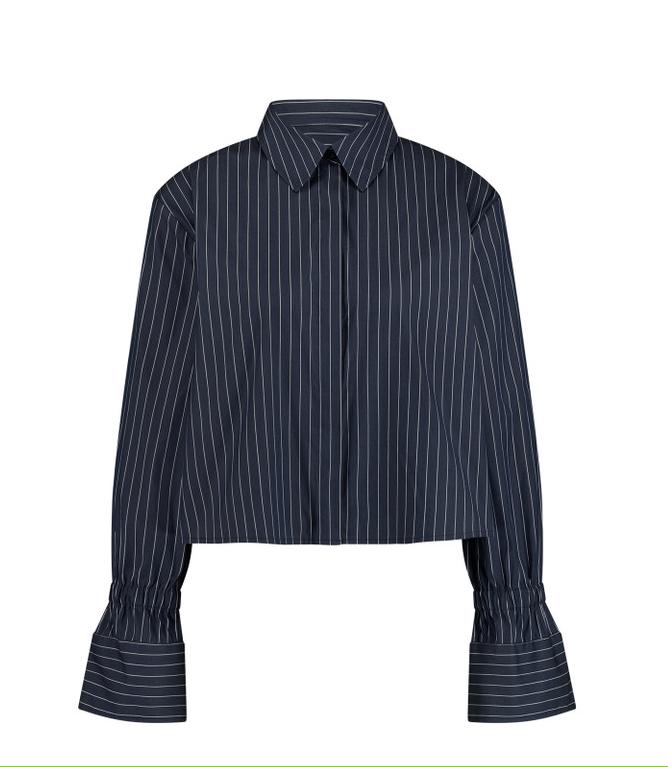 Studio Anneloes Female Blouses Fildeli Poplin Stripe Blouse 11959