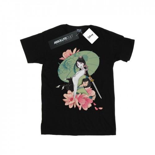 Disney Heren Mulan Magnolia Collage T-shirt