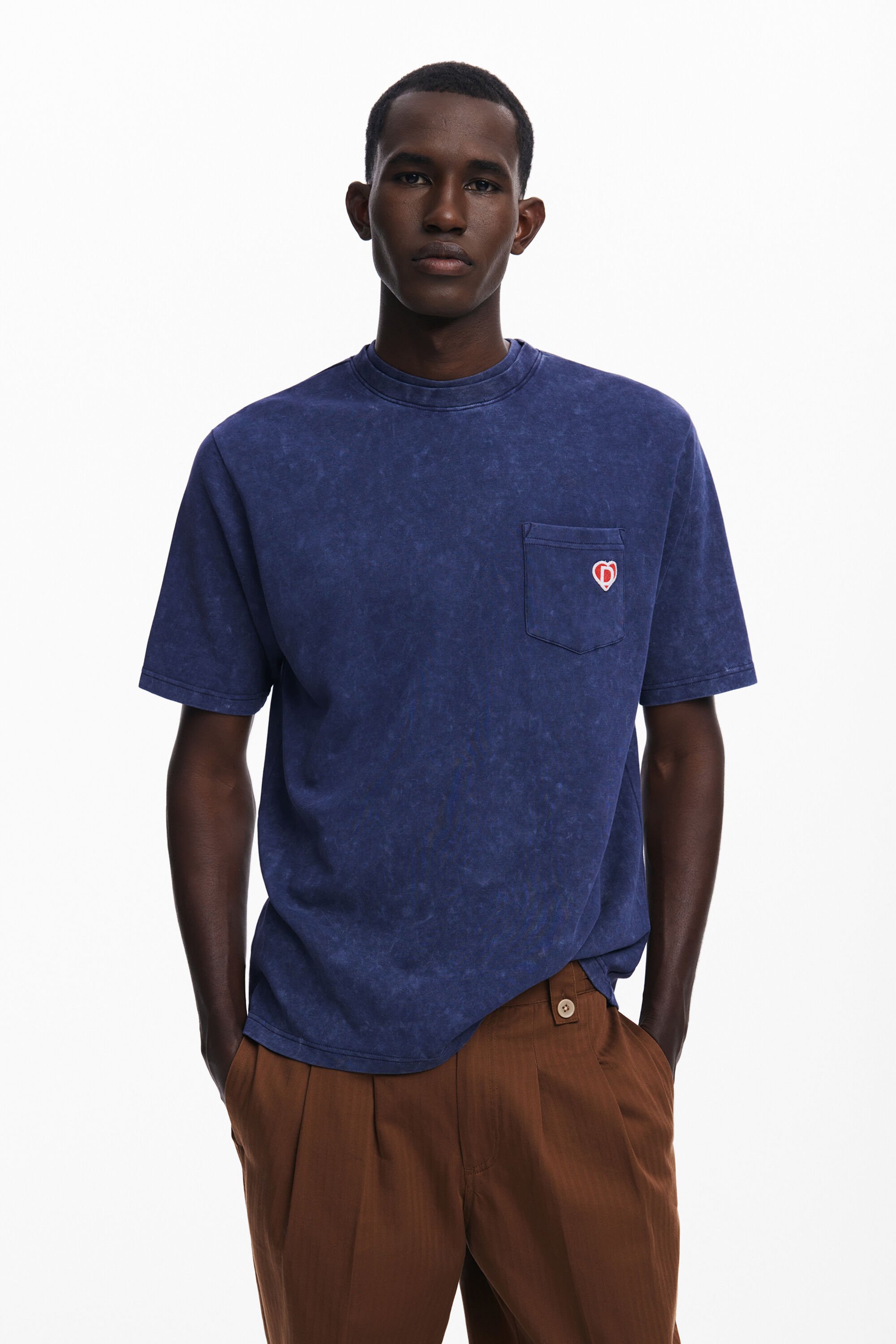 Desigual T-shirt - BLUE