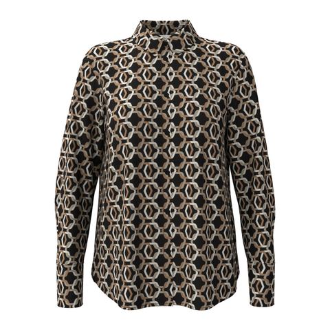 S.Oliver BLACK LABEL Blouse met lange mouwen met print all-over