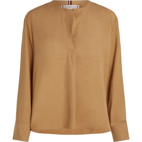 Tommy Hilfiger Blouse met lange mouwen met gestempeld logo