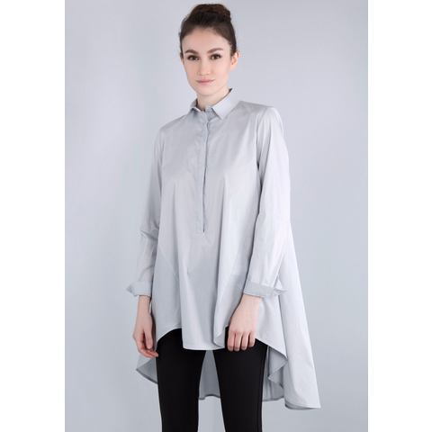 IMPERIAL Lange blouse IMP-C ED3ABF klokkend, lang model