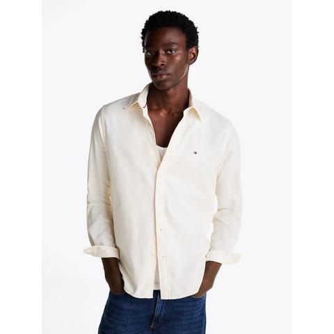 Tommy Hilfiger Businessoverhemd FLEX BRUSHED SOLID RF SHIRT