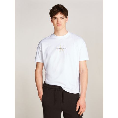 Calvin Klein T-shirt TEXTURED MONOLOGO BOYFRIEND TEE