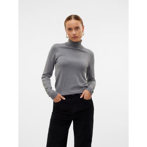 Vero Moda Gebreide trui VMIRIS LS ROLLNECK PULLOVER GA NOOS