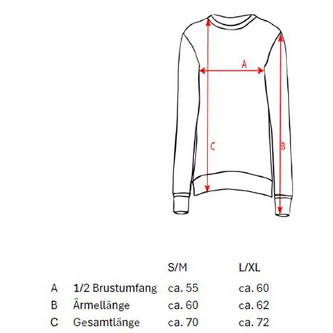 Zwillingsherz Trui met ronde hals