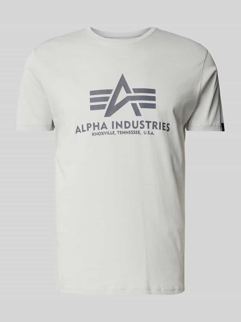 Alpha industries T-shirt met labelprint