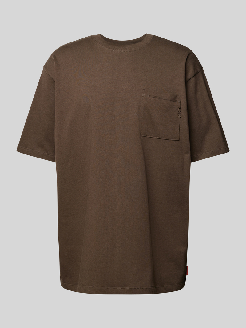 Scotch & Soda Oversized T-shirt met opgestikte borstzak