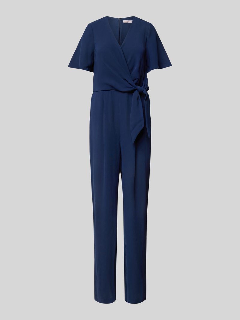 Christian Berg Cocktail Jumpsuit met knoopdetail