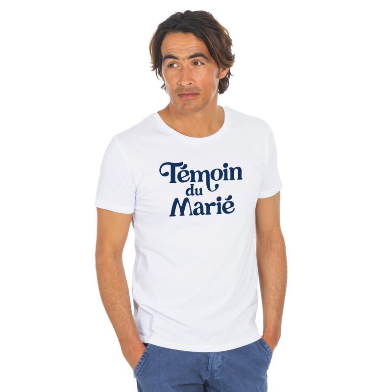 Les Éphémères Heren T-shirt - BRUIDEGOM GETUIGE