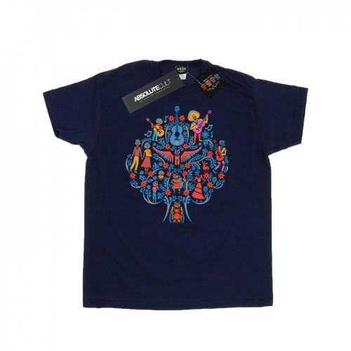 Disney Mens Coco Tree Pattern T-Shirt