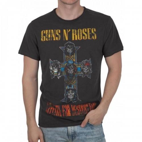 Amplified Versterkte Unisex volwassen eetlust voor vernietiging Guns N Roses T-shirt