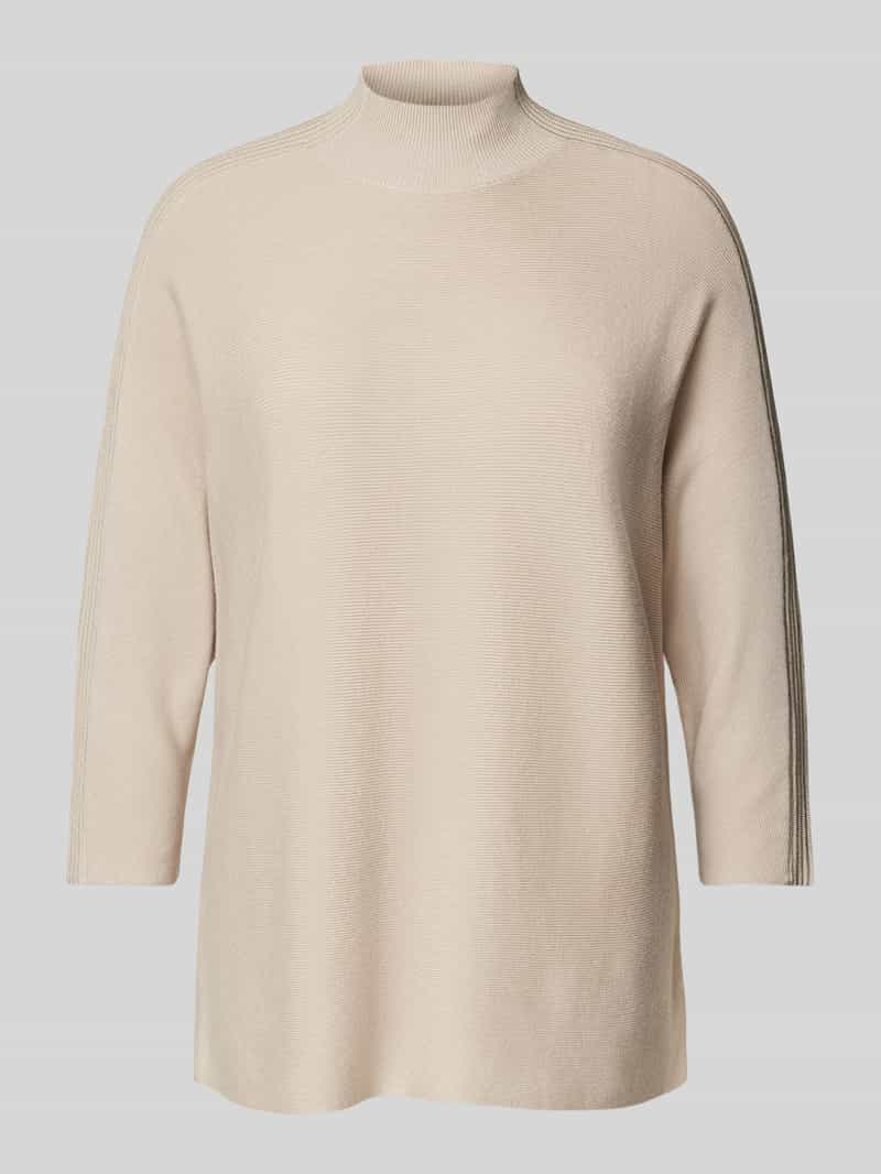 Comma Gebreide pullover met 3/4-mouwen