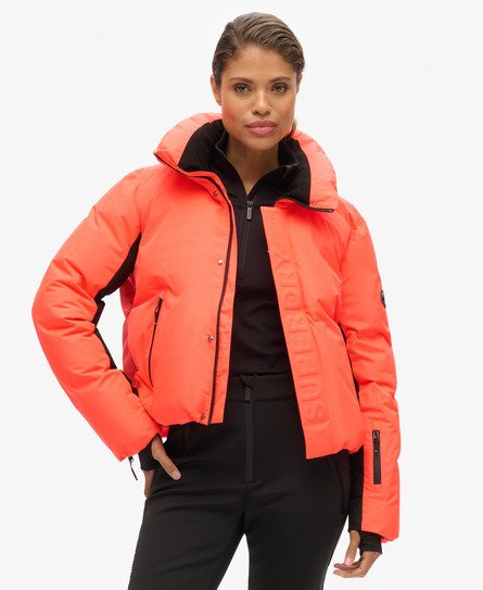 Superdry Sport Ski Slalom Pufferjas Cream