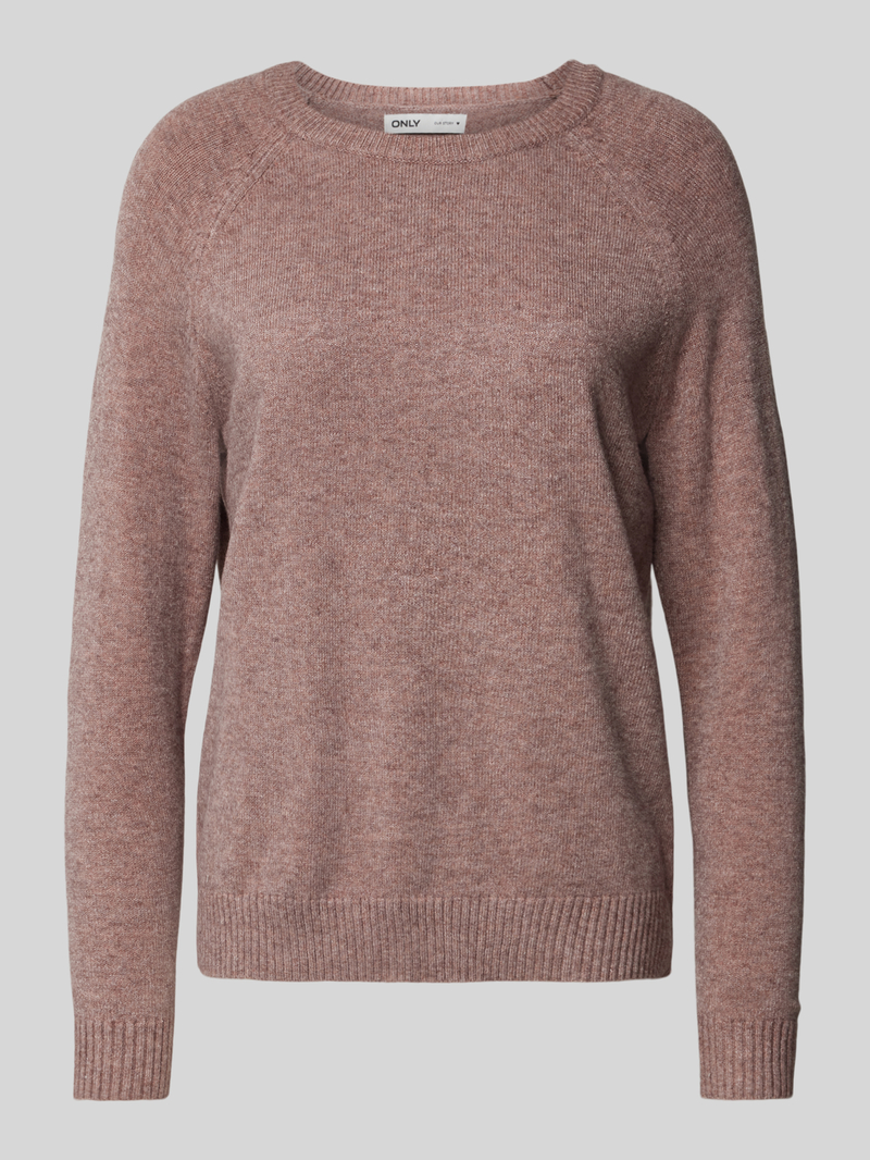 Only Gebreide pullover met ronde hals, model 'LESLY'