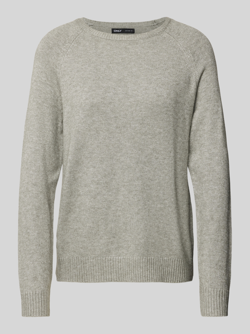 Only Gebreide pullover met ronde hals, model 'LESLY'