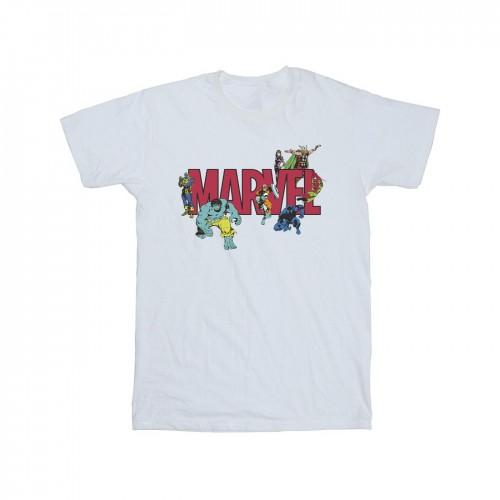 Marvel heren stripfiguren T-shirt