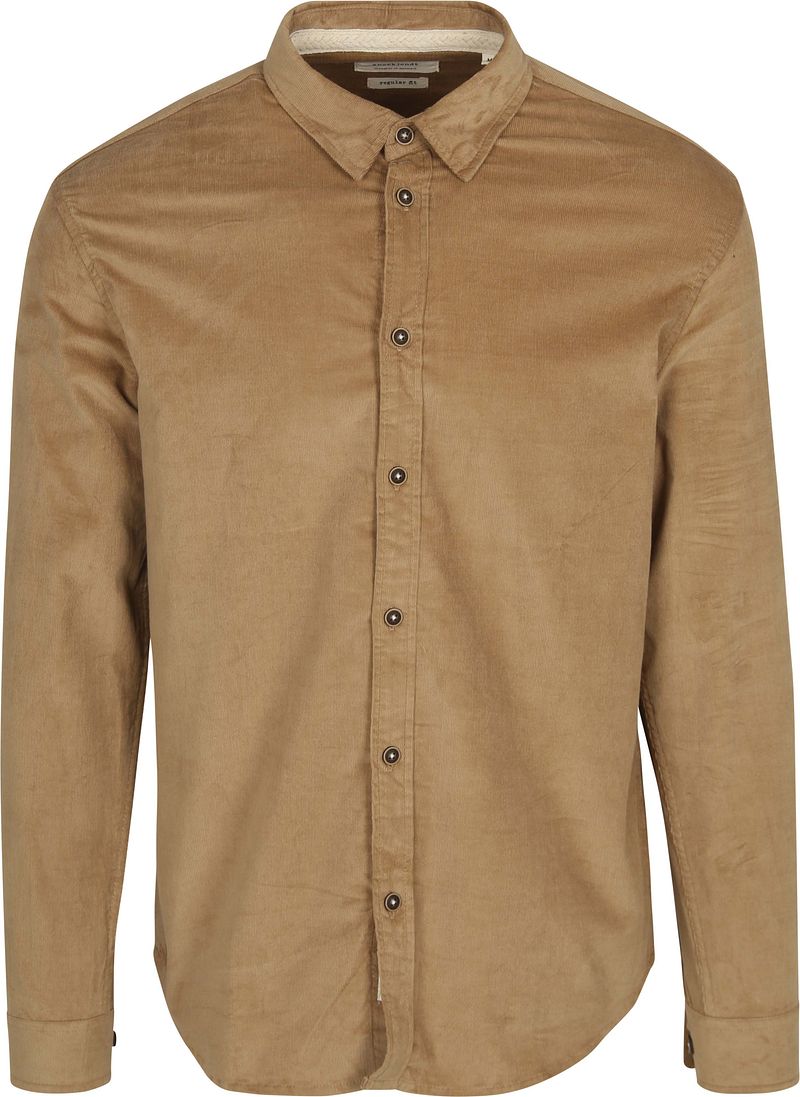 Anerkjendt  Overhemd Leif Corduroy Beige