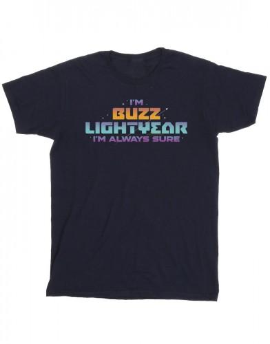 Disney Lightyear Always Sure Text T-shirt voor heren