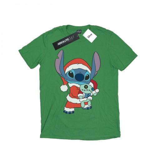 Disney Lilo en Stitch Stitch kerst-T-shirt voor heren