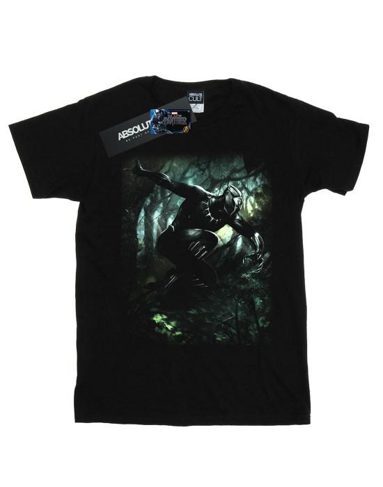 Marvel heren Black Panther Jungle Run T-shirt