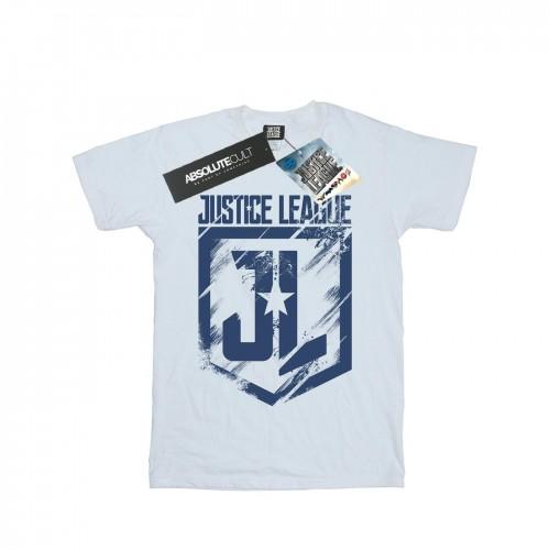 DC Comics Heren Justice League Movie Indigo Logo T-shirt