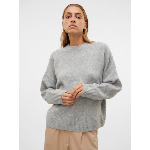 Vero Moda Gebreide trui VMBOOM LS O-NECK PULLOVER GA NOOS