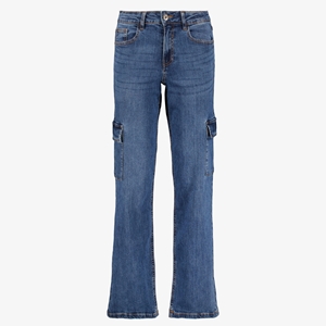 TwoDay dames cargo jeans donkerblauw