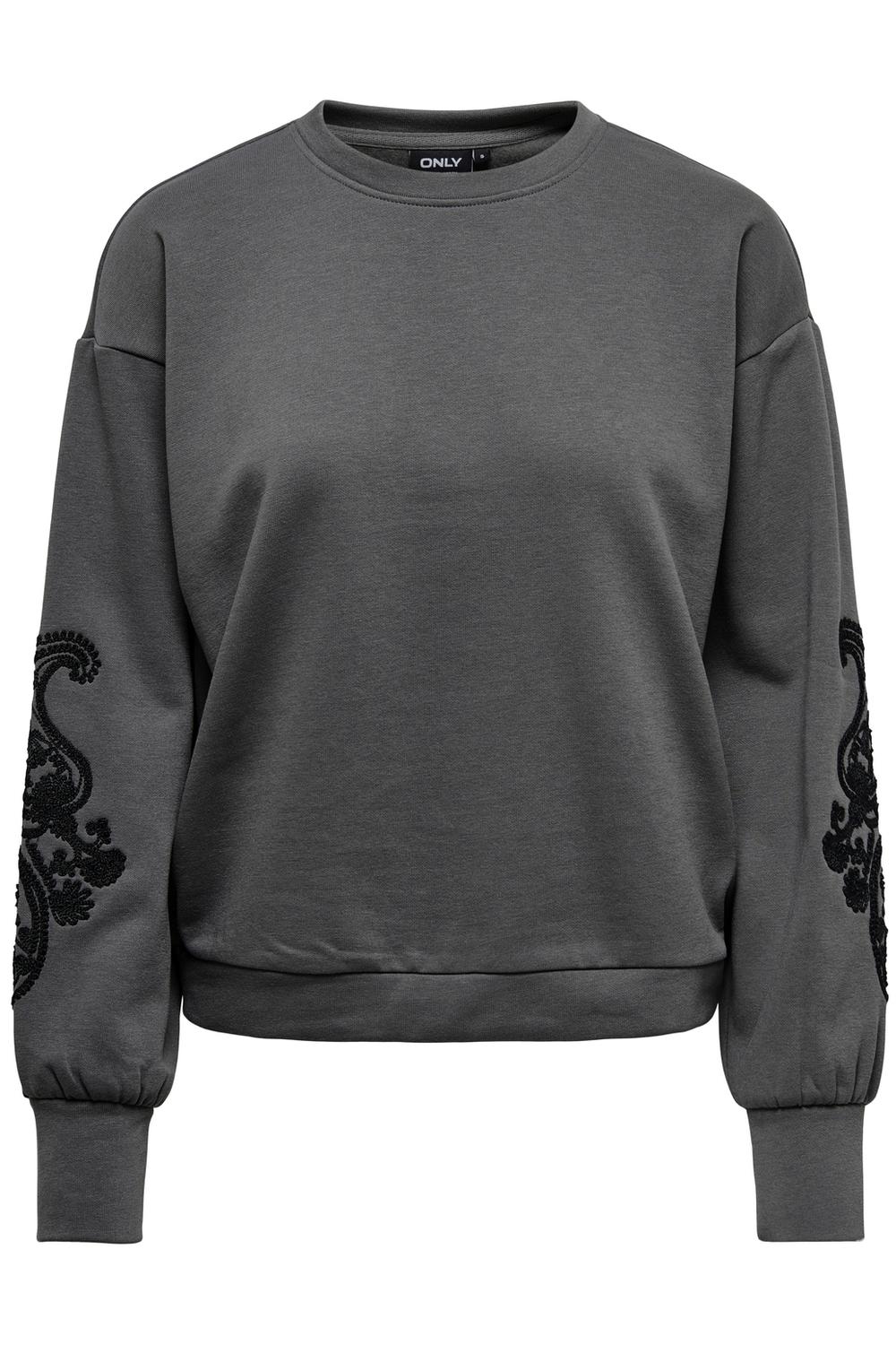 Only Female Sweaters Onleaston L/s Embroidery Swt 15330873