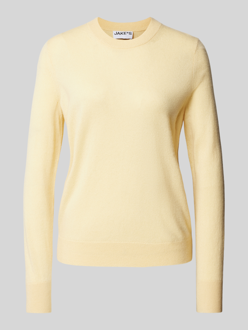 Jake*s Casual Gebreide pullover met ribboorden